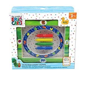 The Very Hungry Caterpillar Create & Frame Bath Set NEW!